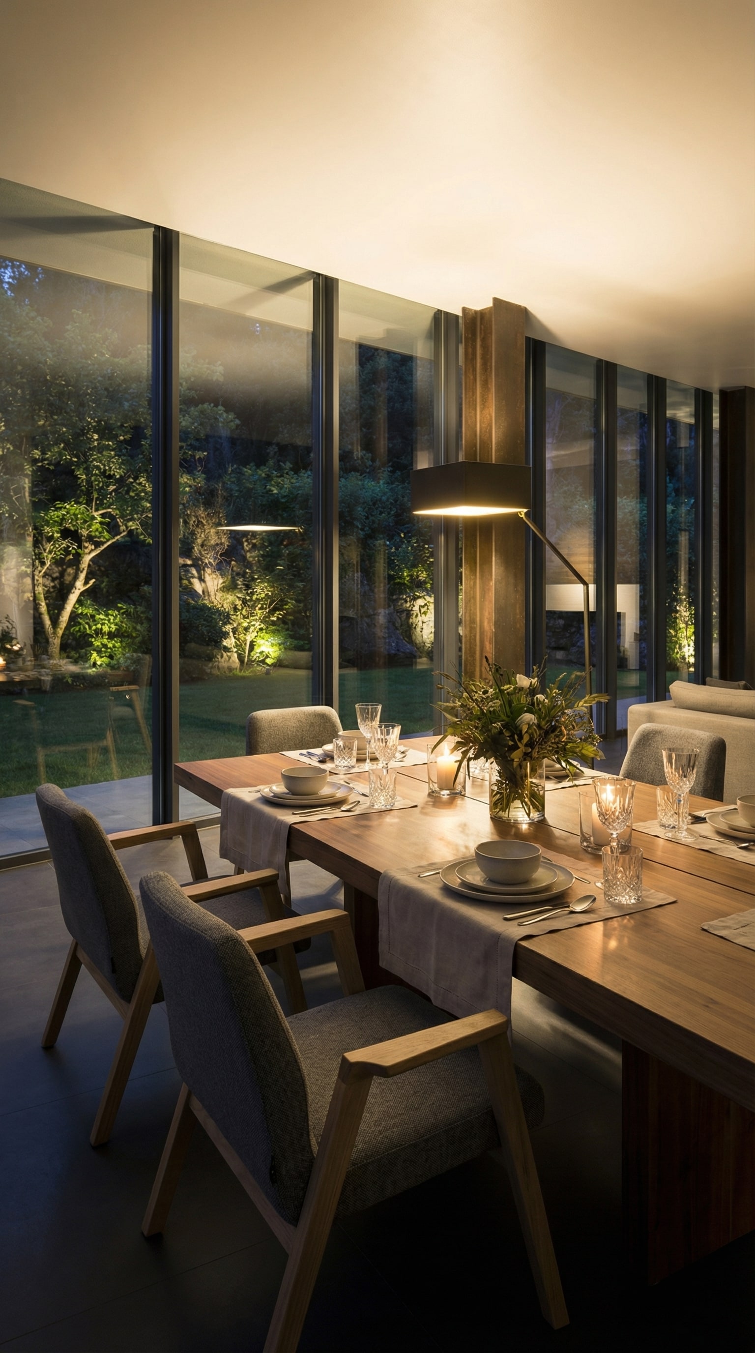 Prostoria Sessel Oblique mit markanten Holzarmlehnen im Architektur-Loft Prostoria Sessel Oblique mit markanten Holzarmlehnen im Architektur-Loft