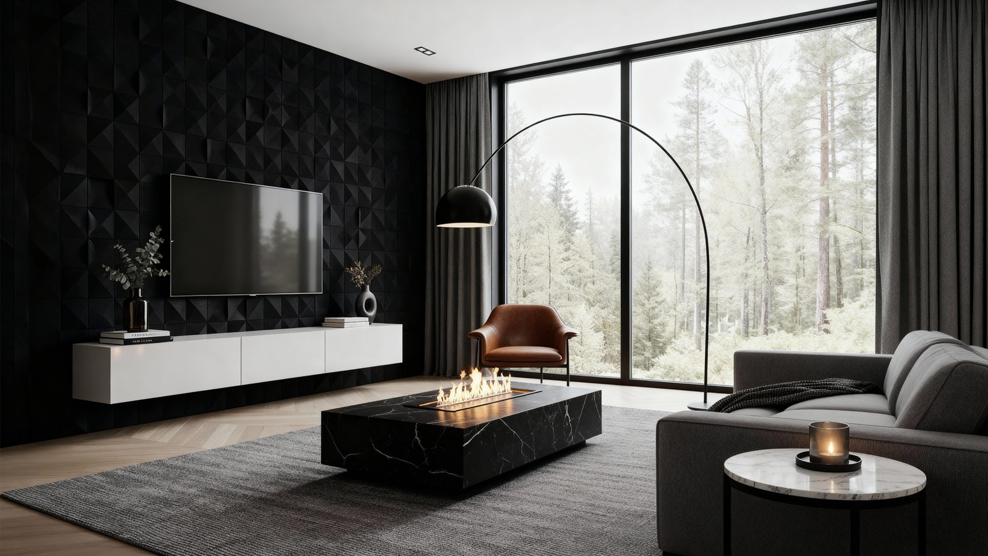 8 Ideas for Black Living Rooms 8 Ideas for Black Living Rooms