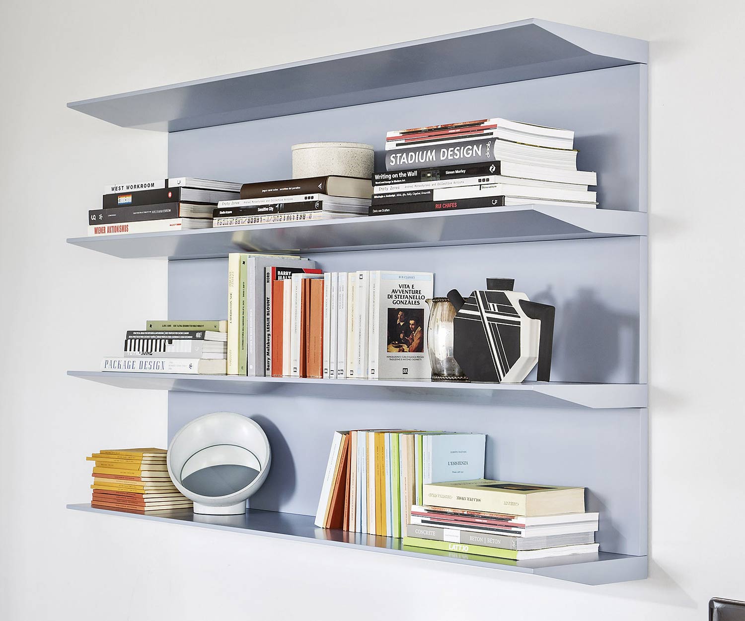 Novamobili Wall shelf Horizon Avio light blue