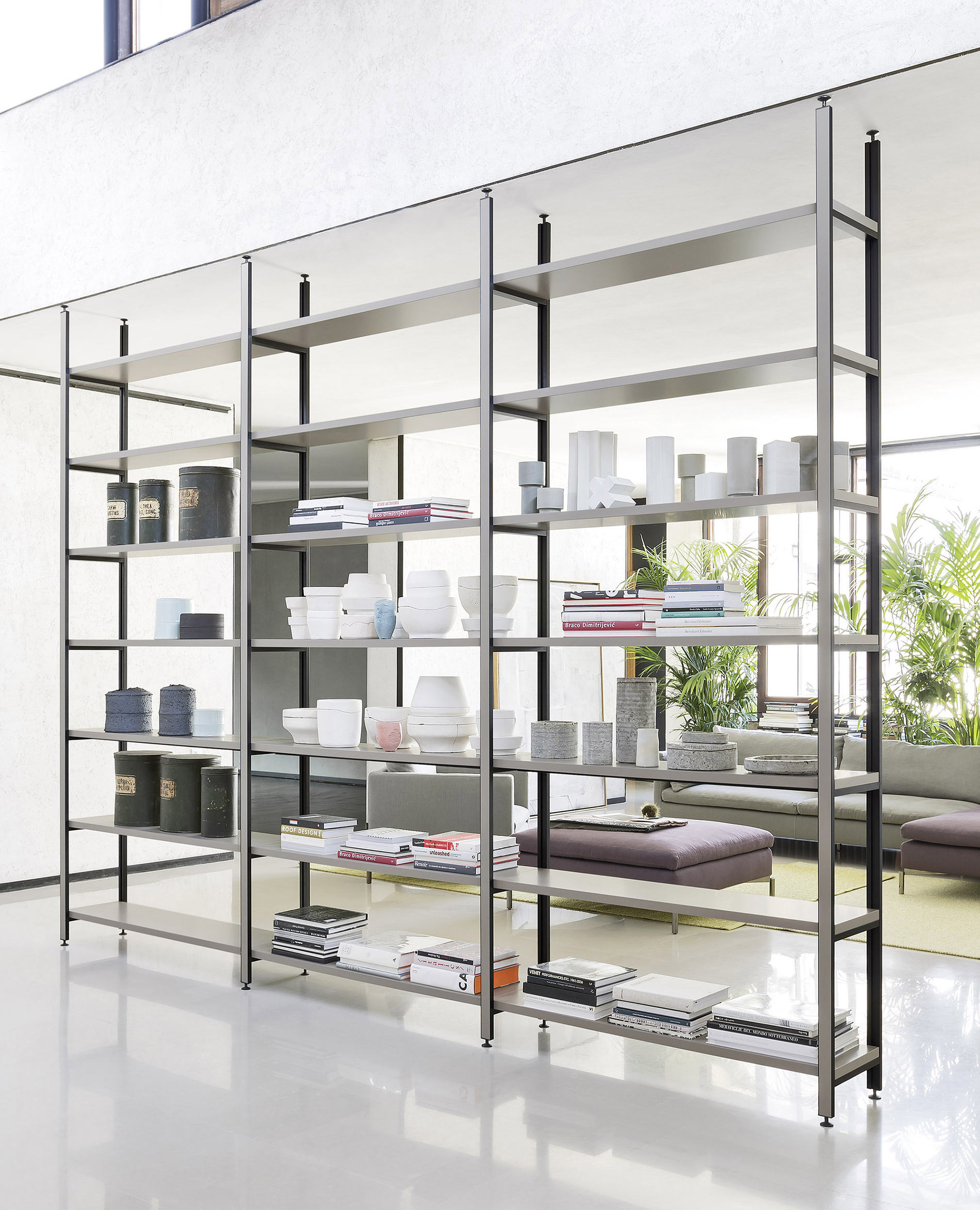 Design Raumteiler aus Metall