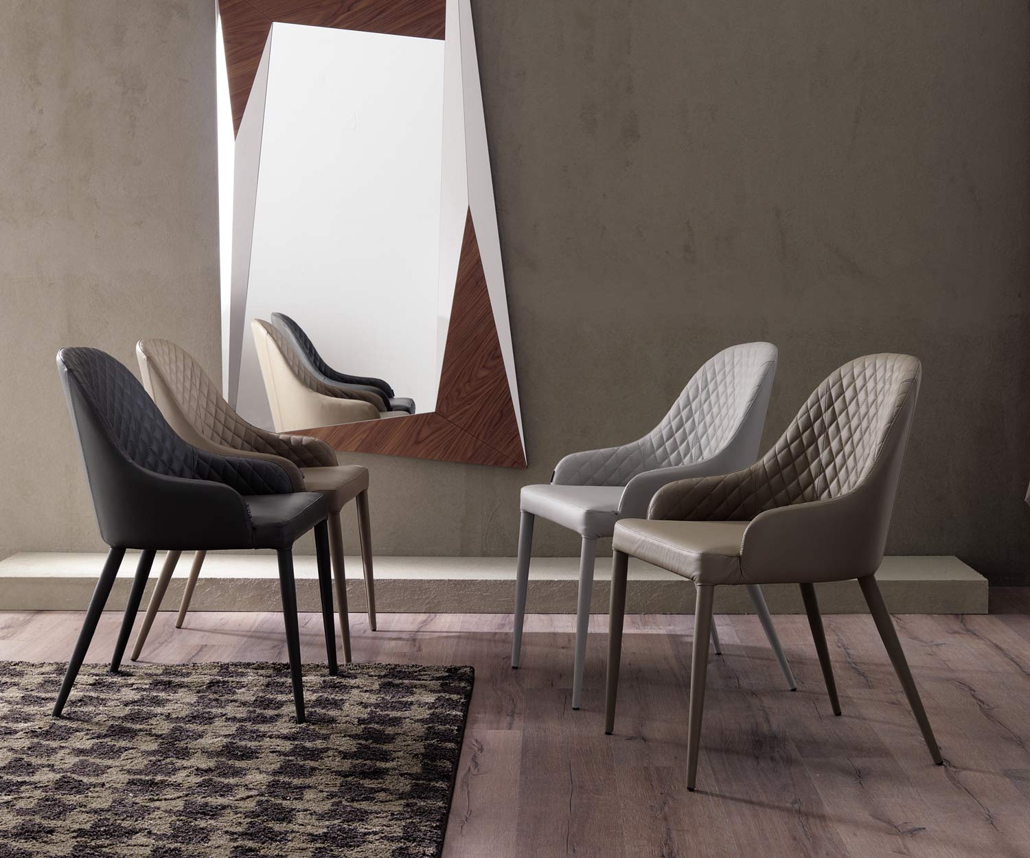 Hochwertiger Ozzio Design Stuhl Betta