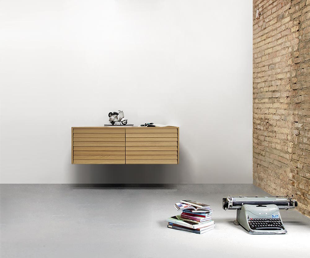 Punt Sussex Sideboard Wand B119 Super Matt Eiche