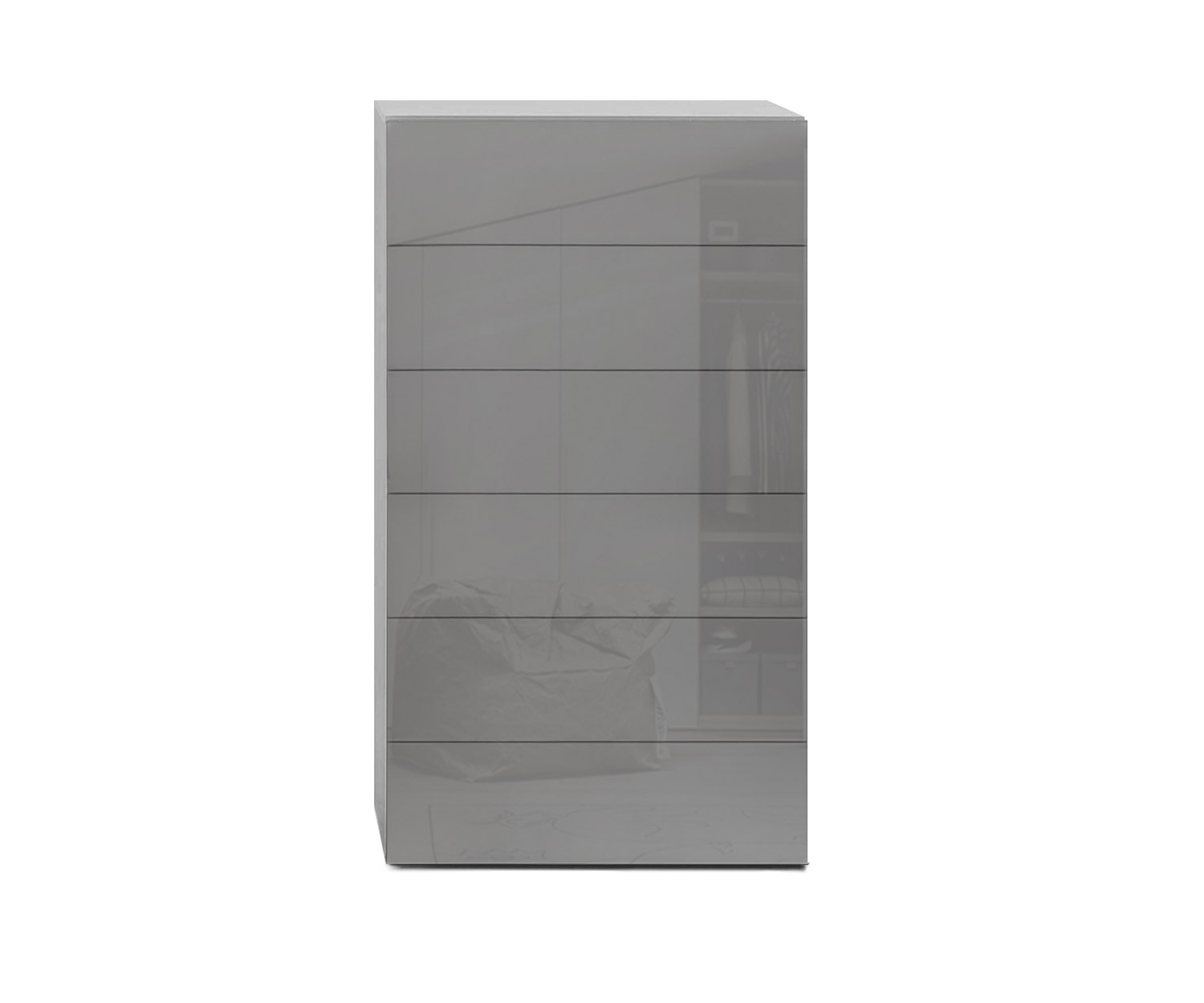 Novamobili Kommode Easy 6er B54 hellgrau430 Novamobili Kommode Easy 6er B54 hellgrau430