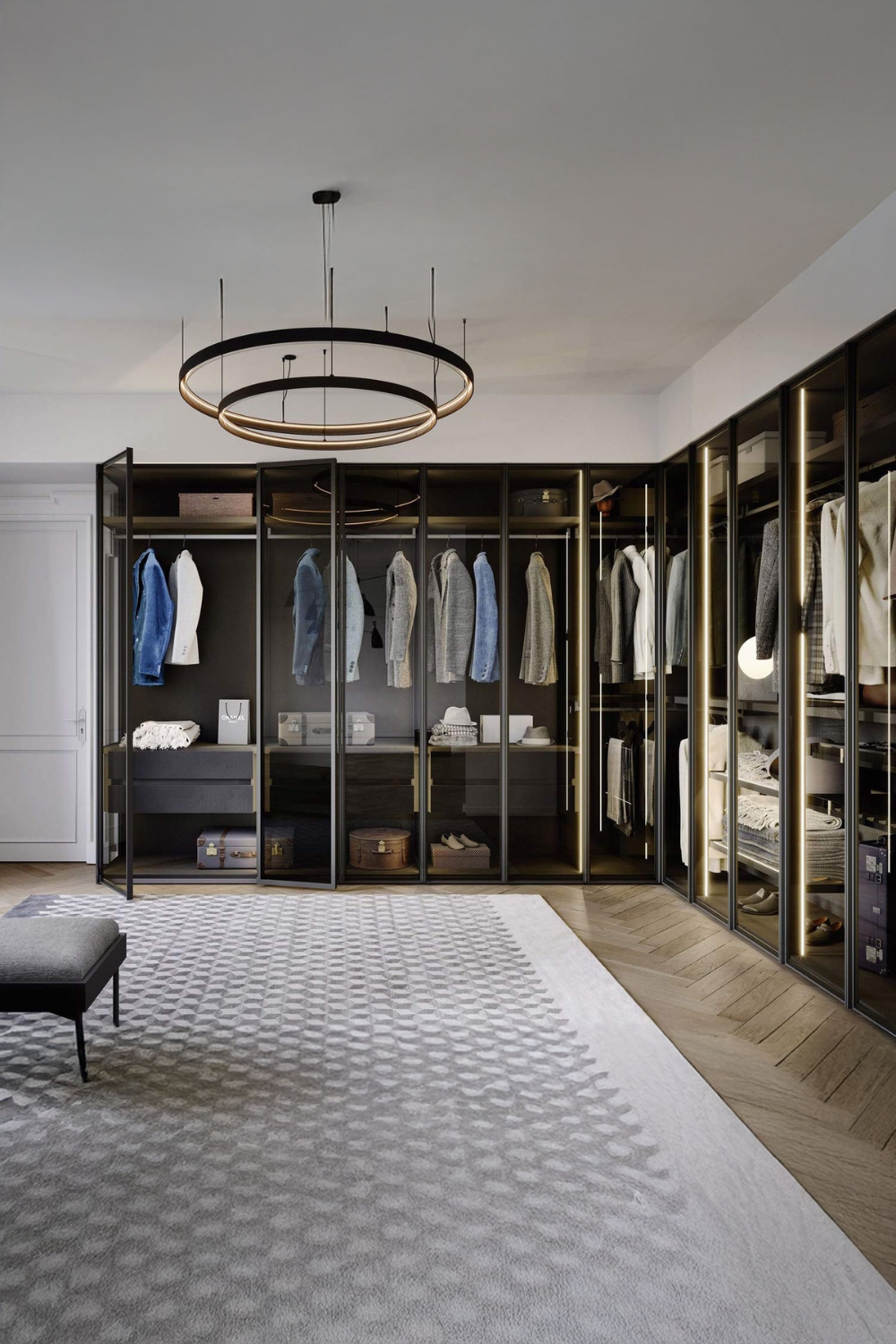 14 moderne Ankleidezimmer‑Ideen | Stilvoll & ordentlich