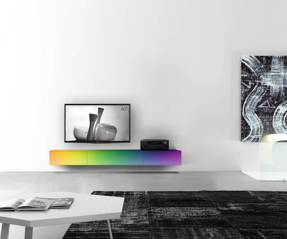 /Design lowboard wall B210 H25 5 matt RAL /Design lowboard wall B210 H25 5 matt RAL