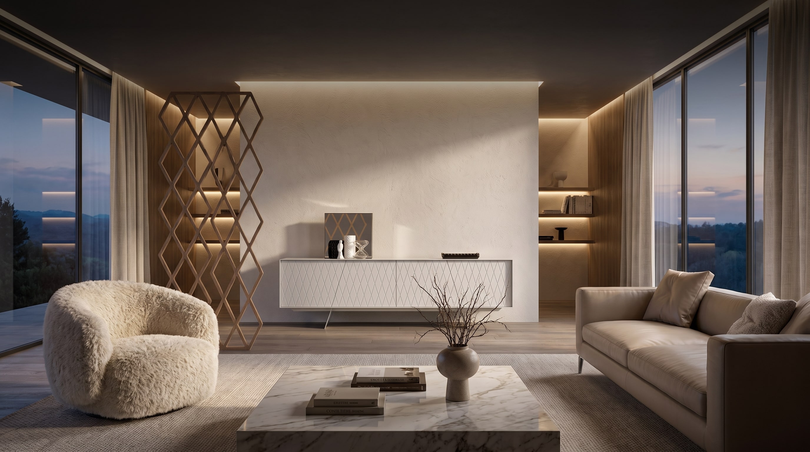 Tone-on-Tone Decor: Monochrome Rooms with Depth and Texture