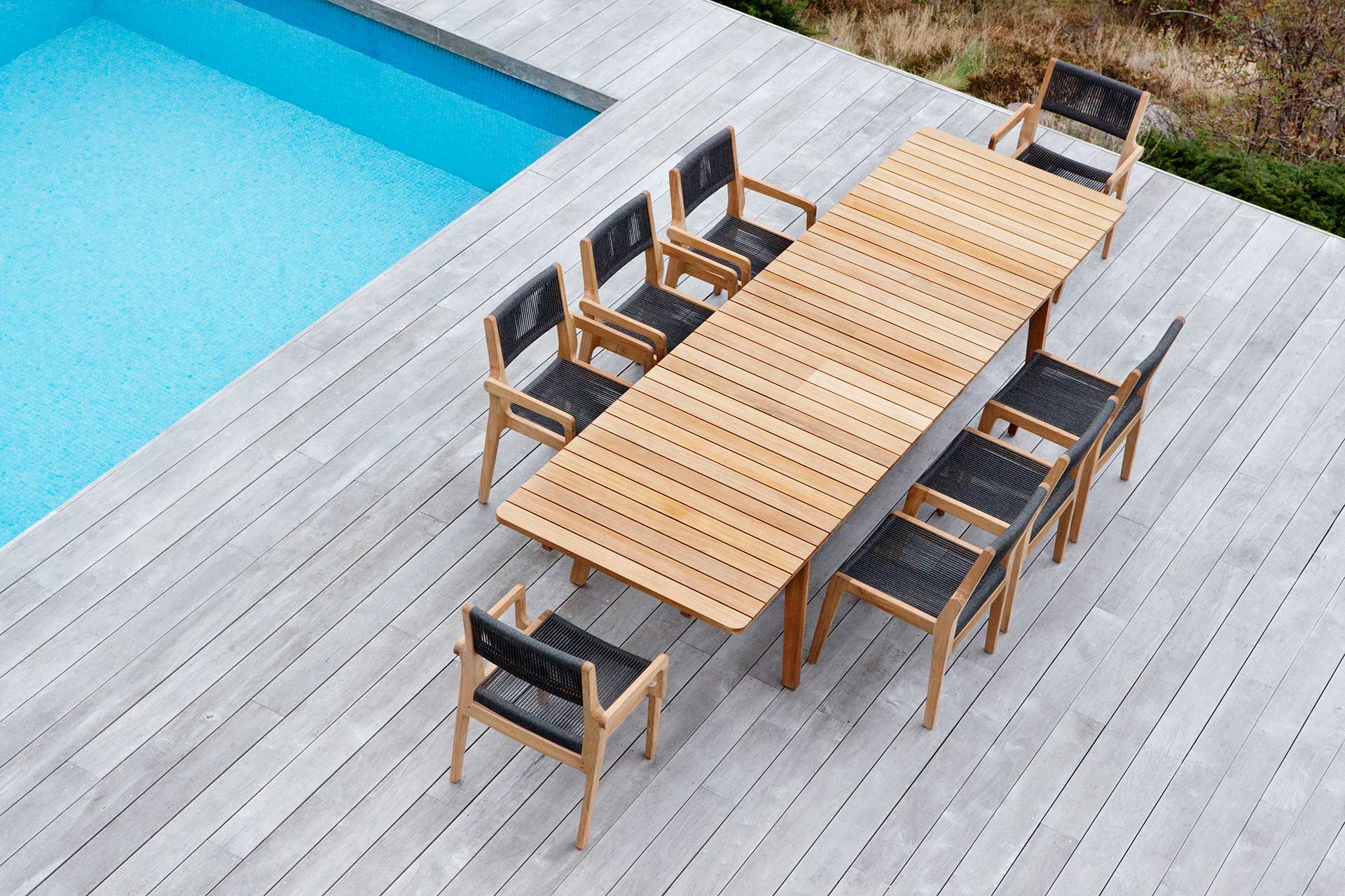 Teakholz Terrassenmoebel