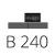 B 240 cm