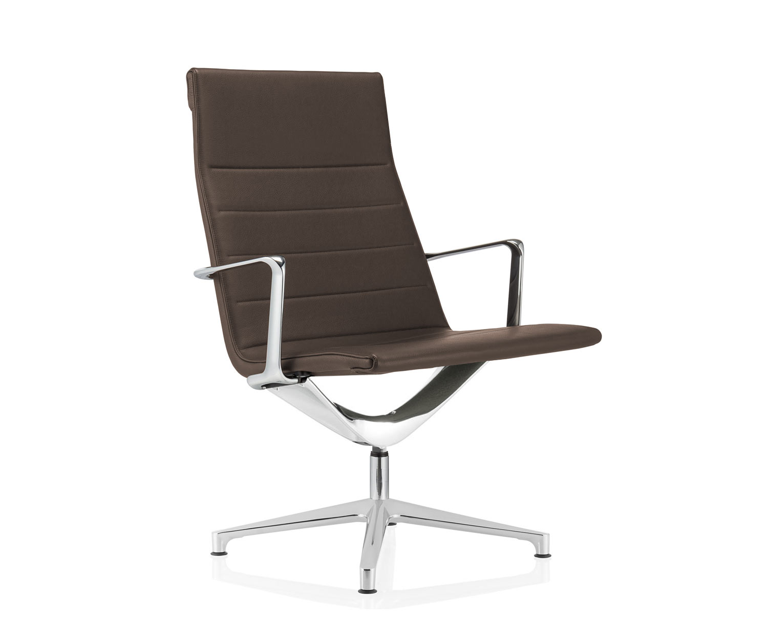 ICF Vela Lounge Leder 919 Braun H69 ICF Vela Lounge Leder 919 Braun H69