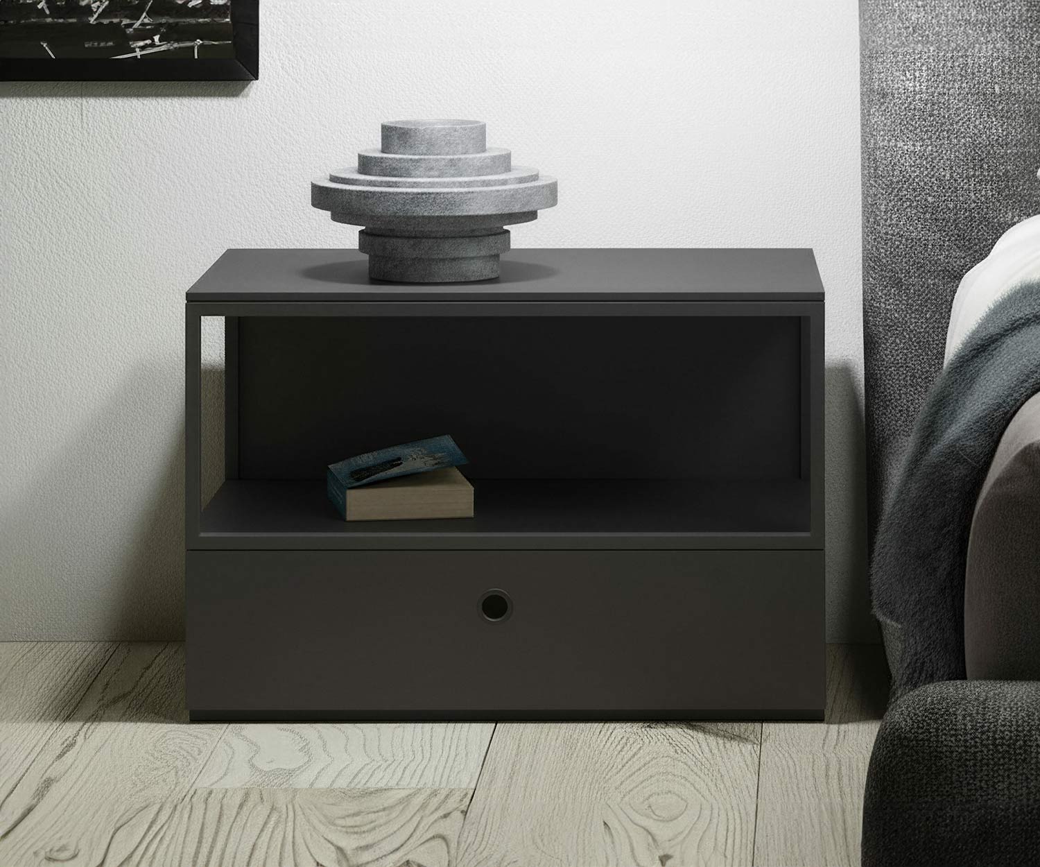 Novamobili Square bedside table Novamobili Square bedside table