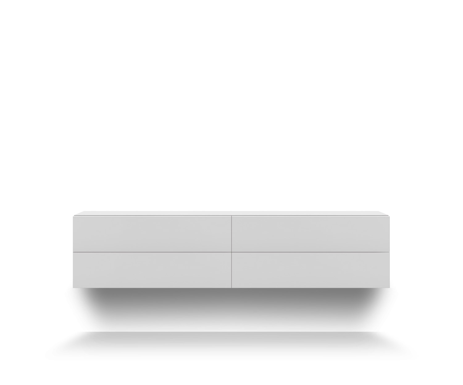 Novamobili Hängekommode Easy 4er B152 weiß300 Novamobili Hängekommode Easy 4er B152 weiß300