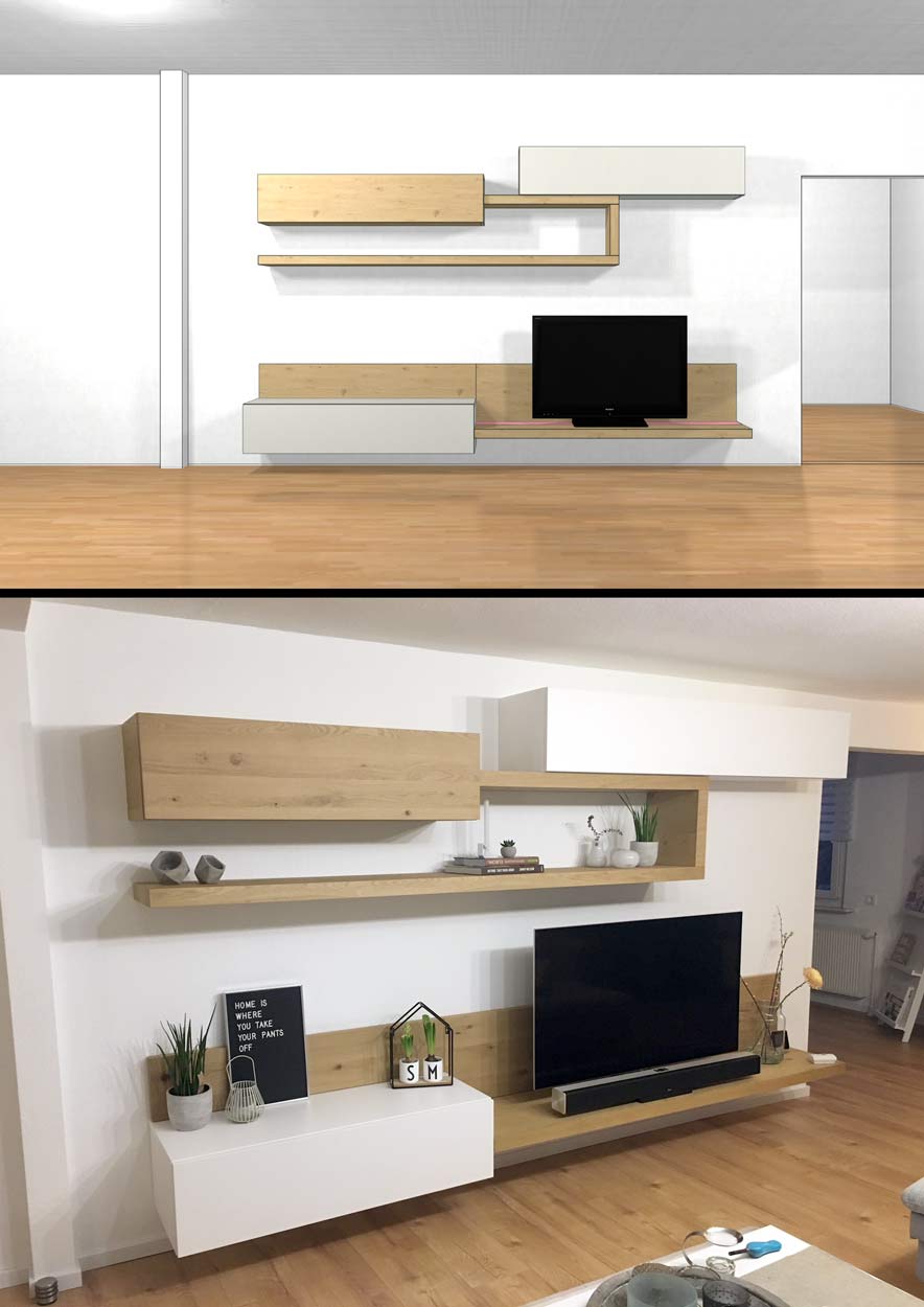 planung schrankwand c26
