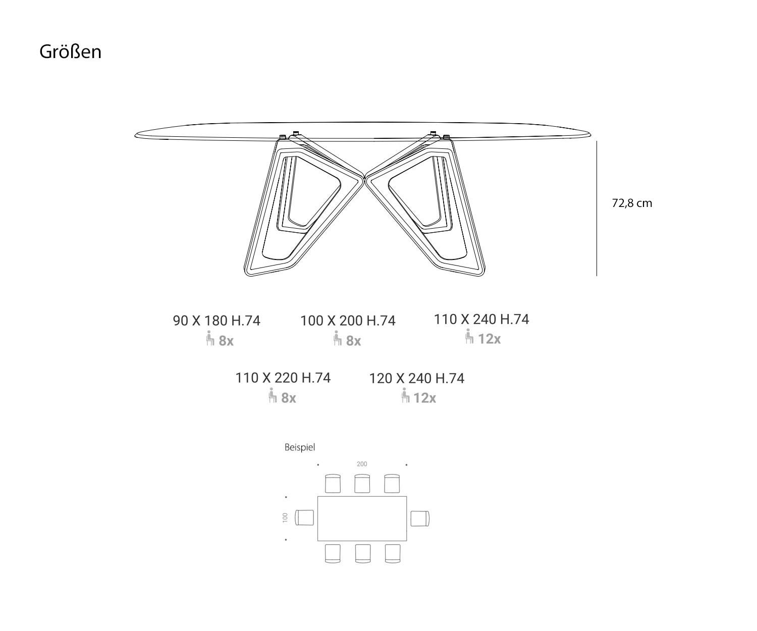 Design Glastisch Details Maße Maßangaben Skizze Größe Abmessungen Design Glastisch Details Maße Maßangaben Skizze Größe Abmessungen