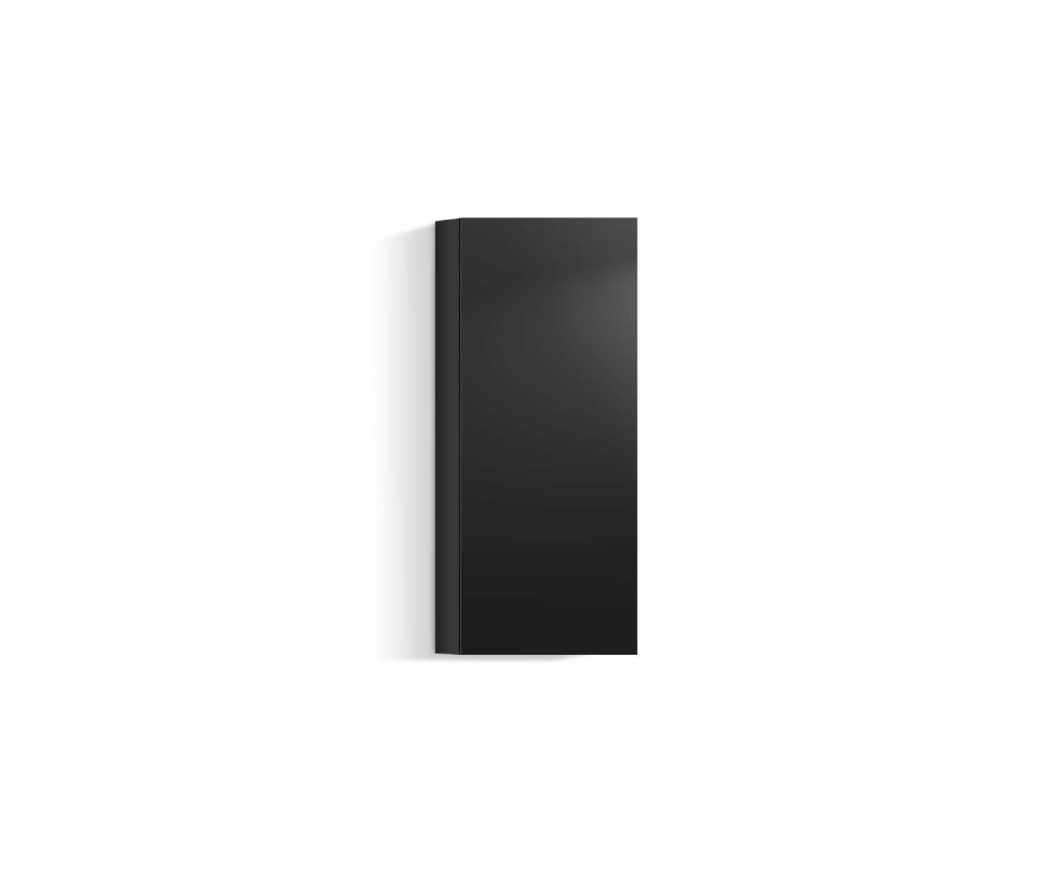 Design living room wall unit vertical H96 W45 black318 Design living room wall unit vertical H96 W45 black318