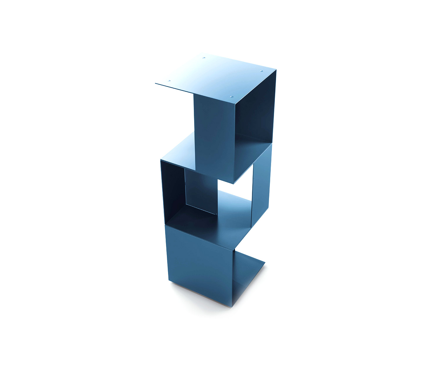 Novamobili Standregal Freebook 3 Module Blau Matt Novamobili Standregal Freebook 3 Module Blau Matt