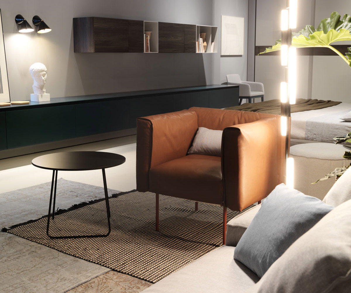 Hochwertiger Novamobili Couchtisch Orbis Schwarz Matt Hochwertiger Novamobili Couchtisch Orbis Schwarz Matt