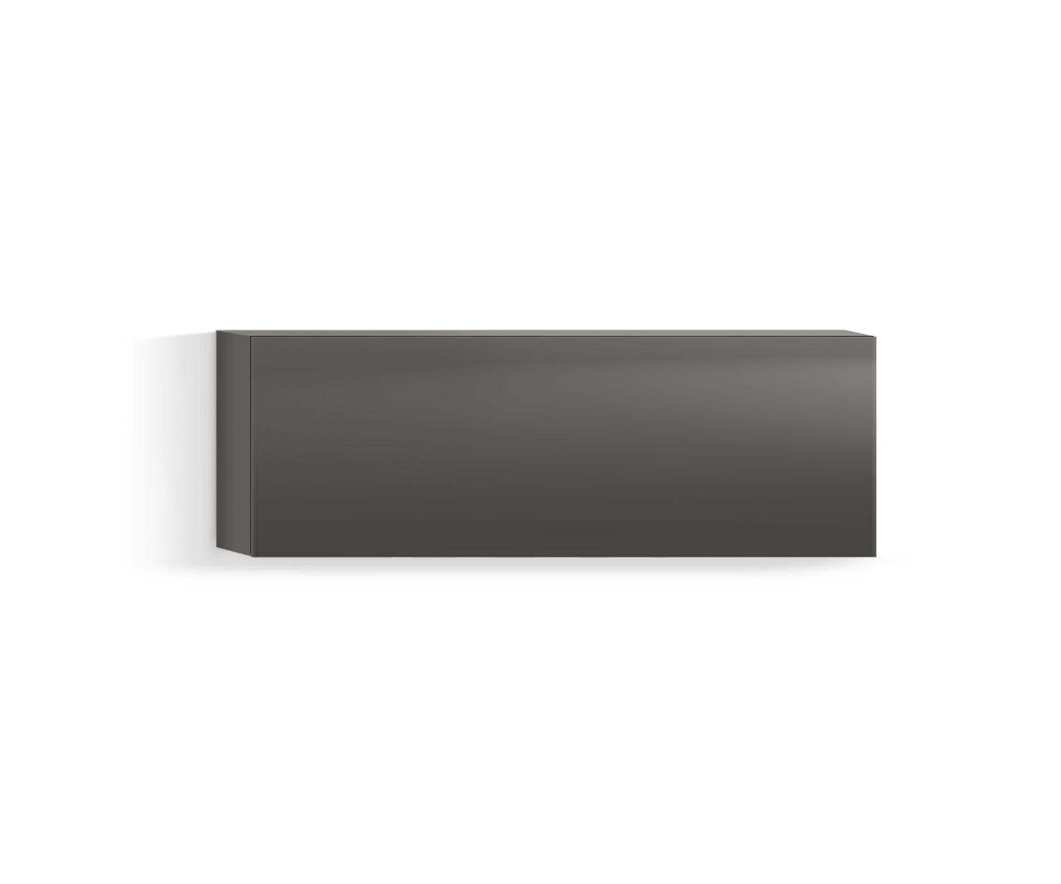 Design Wohnzimmer Hängeschrank Horizontal H32 B90 oben quarz310