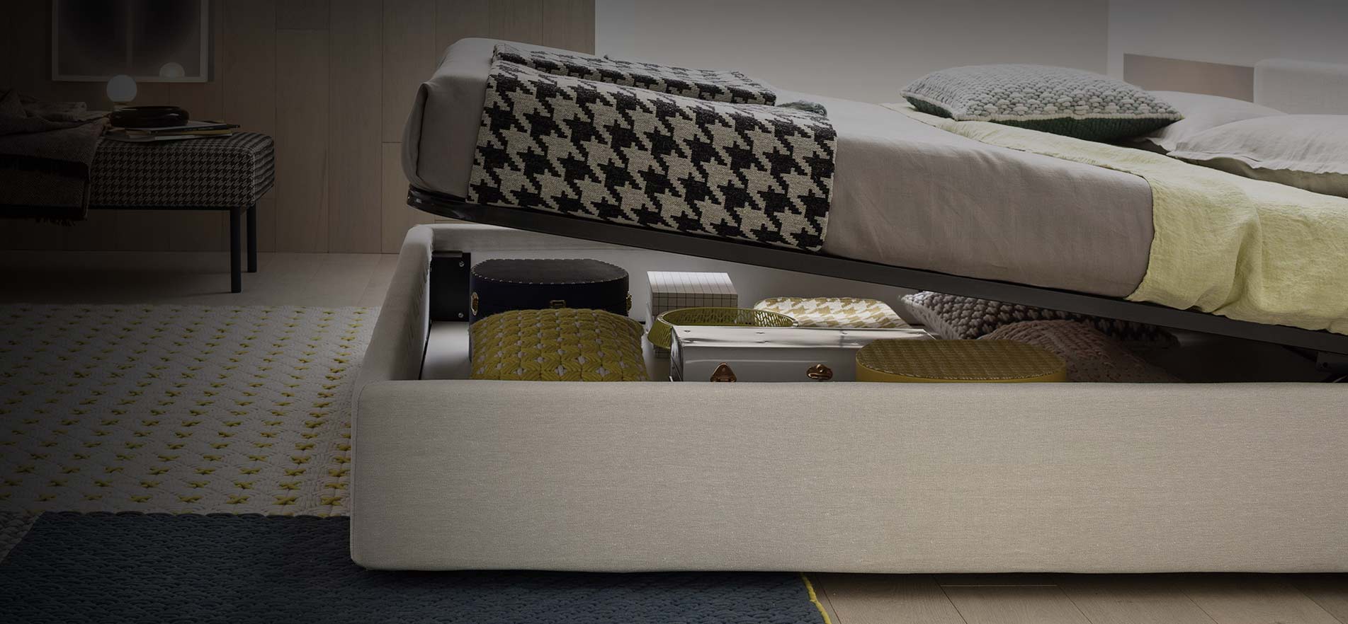 Beds with bed base Beds with bed base