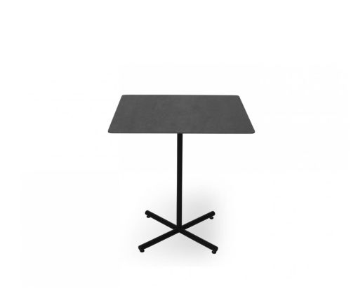 Exclusive Todus Condor design bistro table with rectangular table top in anthracite