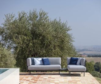 Comfortable Todus Baza summer sofa on the terrace by the pool
