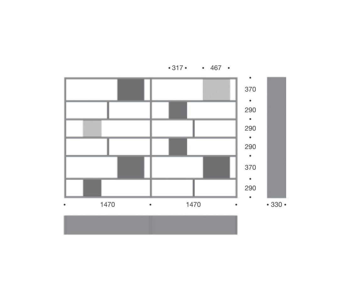 High-quality Livitalia Bookcase C84 Dimensions Sketch Sizes Sizes