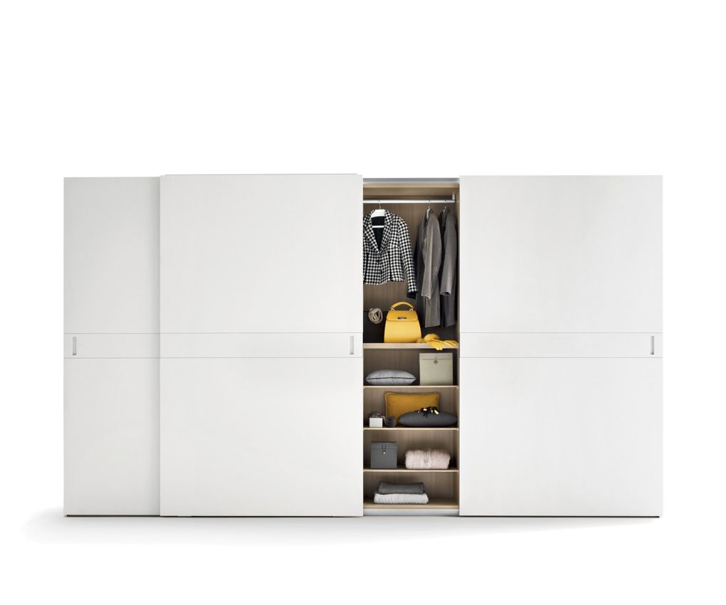 Novamobili Wardrobe Class sliding doors open Main photo