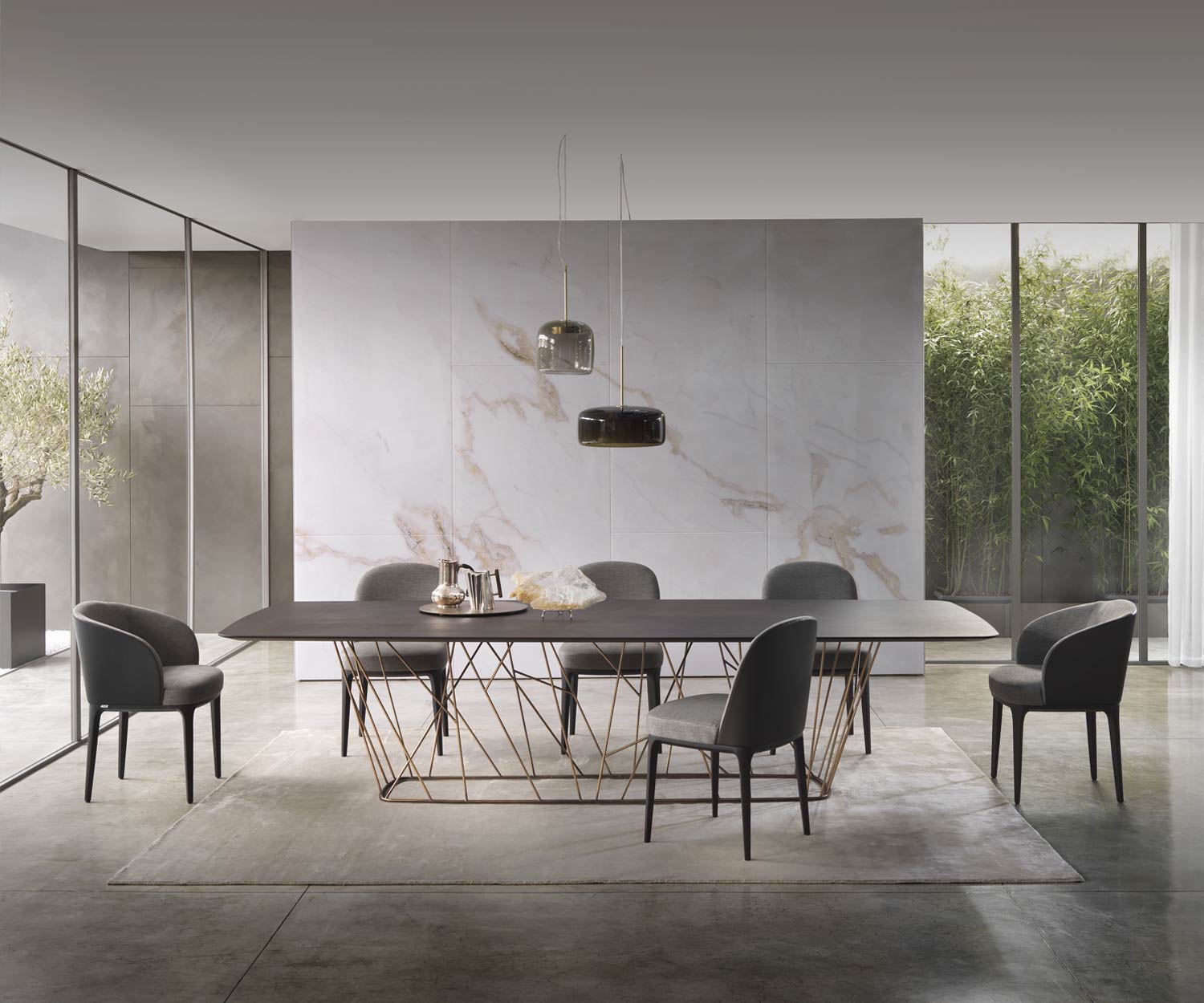 High-quality Paris design armchair from Marelli at the conference table