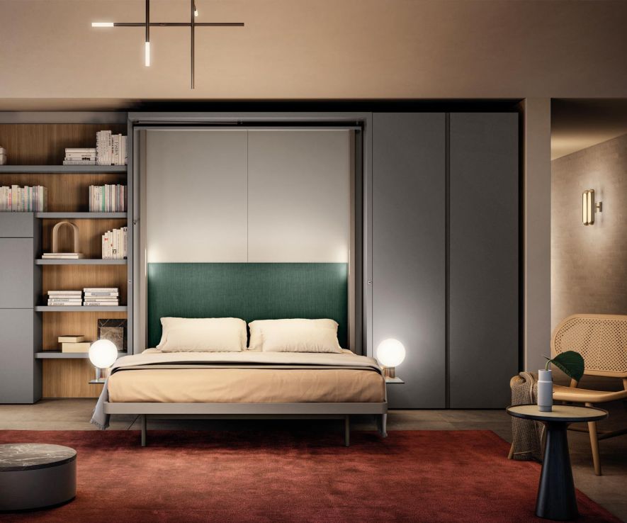 Clei Wardrobe beds LGM 2 TV