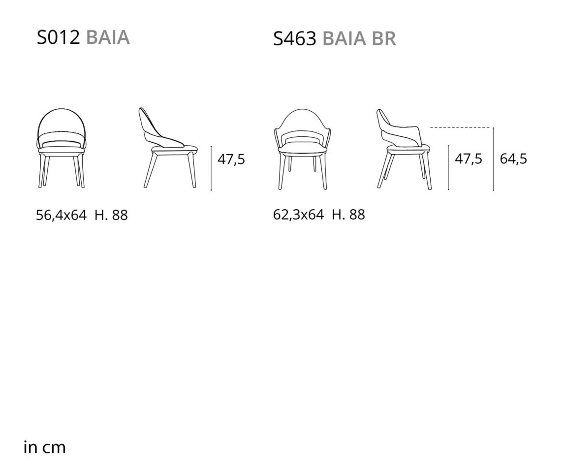 Ozzio Baia S012 light coloured soft upholstered chair with oak detail seat