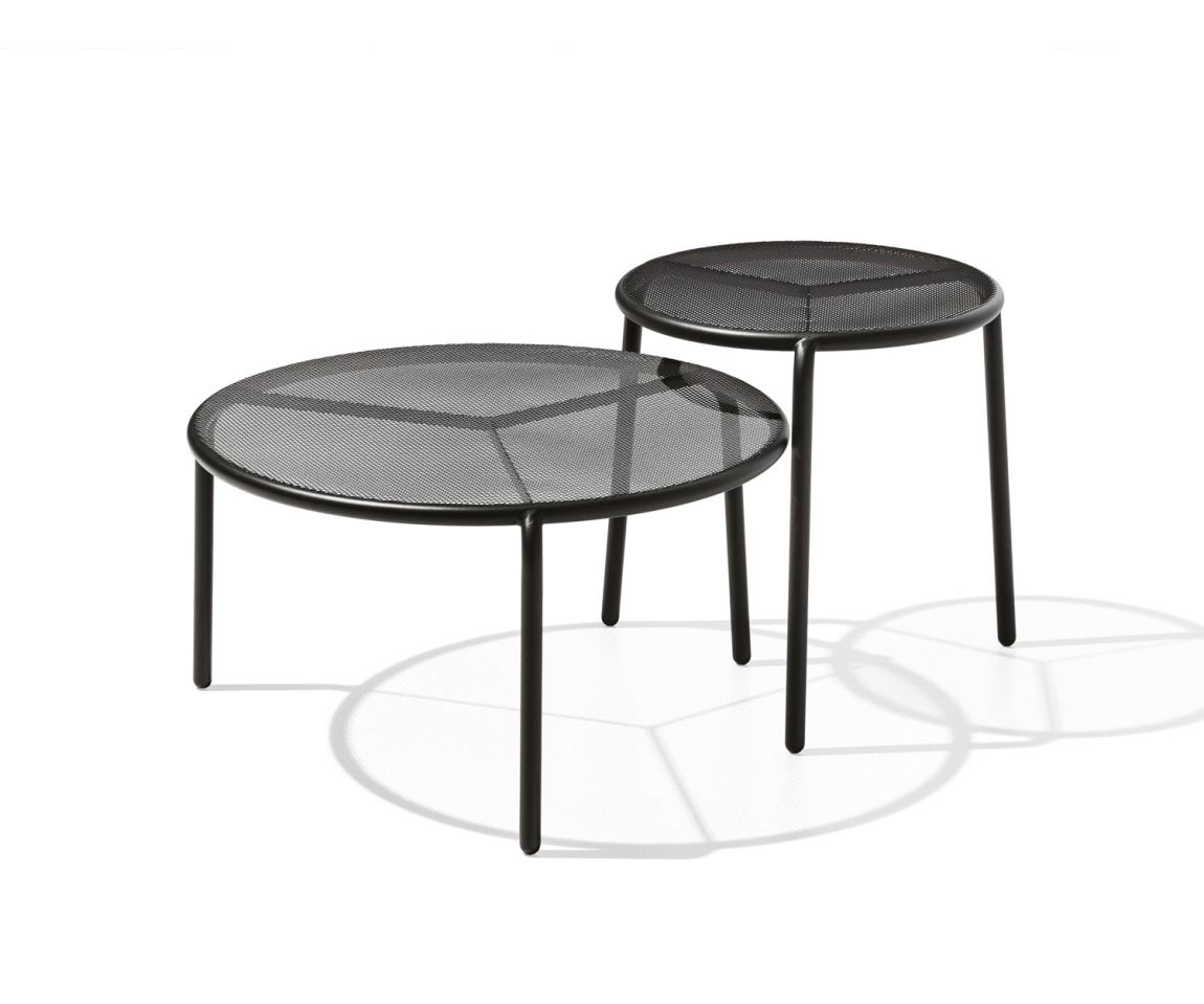 Starling side table from Todus with mesh table top