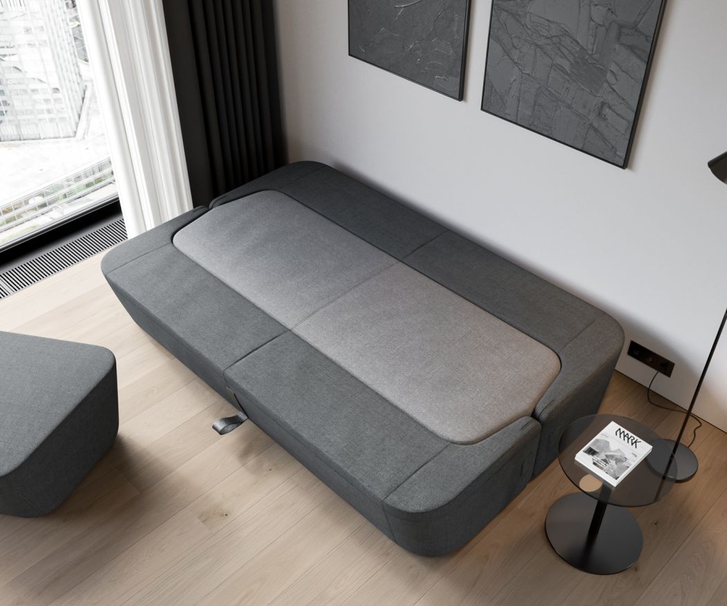 Revolve emotion picture top sofa pulled out