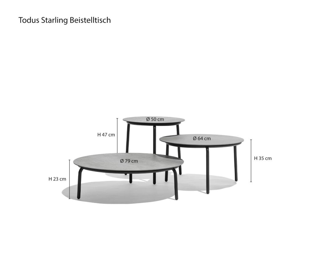Sketch designer side table Todus