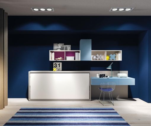 Exclusive Clei Kali 90/120 Design wardrobe bed for children's rooms