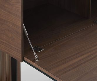 Design sideboard detail Front flap can be opened downwards at a right angle