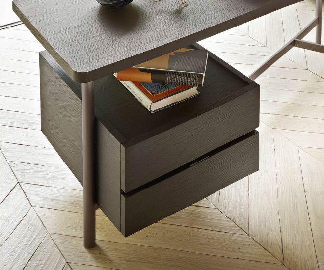 High-quality Livitalia Design architect desk with drawers