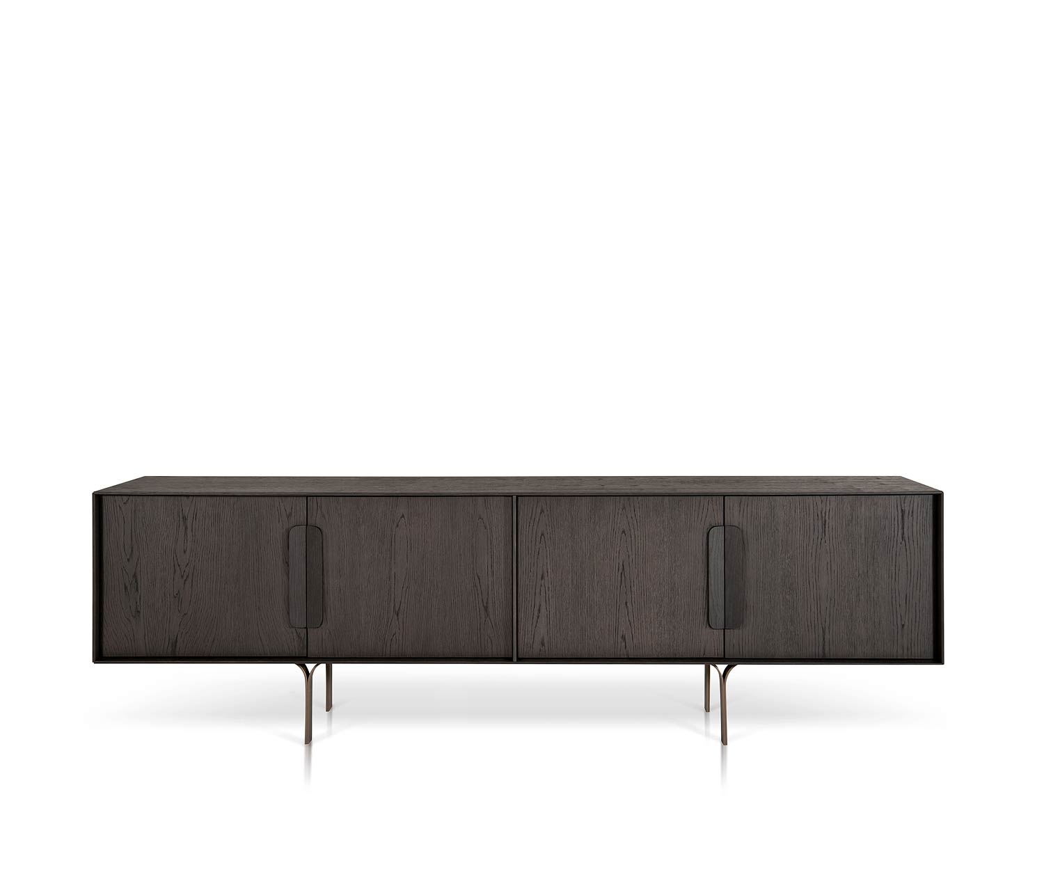 al2 Mobius 003 Design sideboard with four doors and drawer behind right-hand door