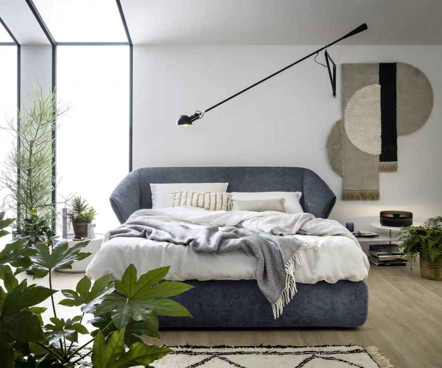 Designer Polsterbetten mit weicher Polsterung